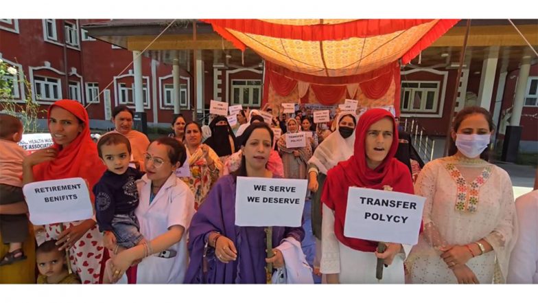 India News | Fresh 72-hour NHM Strike Further Hits Healthcare Services in Bhalessa Doda