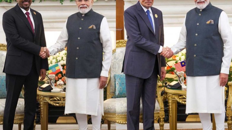 World News | Malaysia, Ethiopia Agree to Stronger Defence Cooperation with India During Bilateral Meetings with PM Modi: Sources