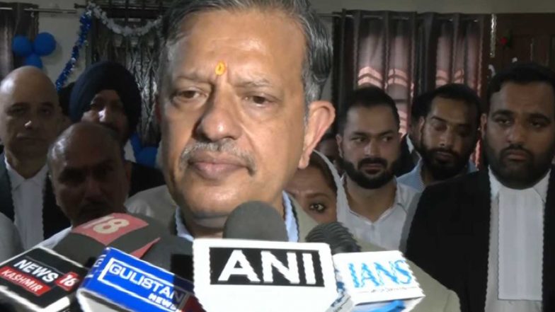 India News | “Lok Adalat in Itself is a Concept and Spirit Under Which Efforts Are Made to Provide Maximum Relief..”: JK CJ Pushpendra Singh Bhati
