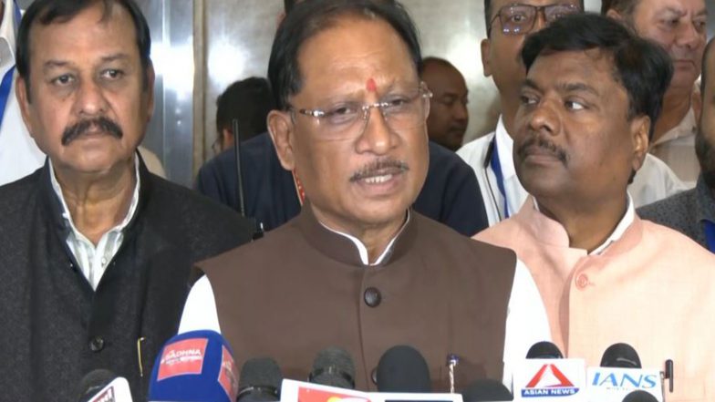 Sports News | Chhattisgarh CM Vishnu Deo Sai Chairs Olympic Association Meeting