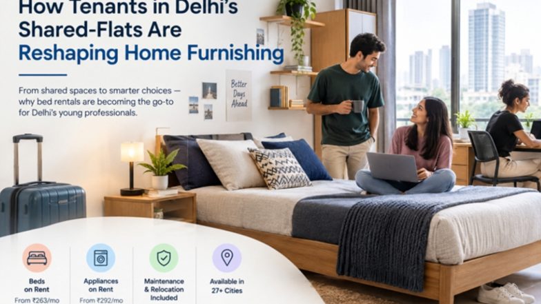 Business News | How Tenants in Delhi’s Shared-Flats Are Reshaping Home Furnishing