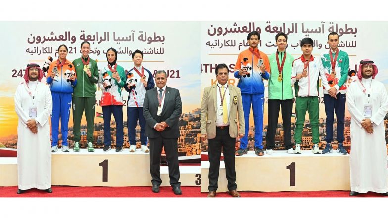 Sports News | CISF Karate Players Win Silver Medals at Asian Karate Championship in Jordan