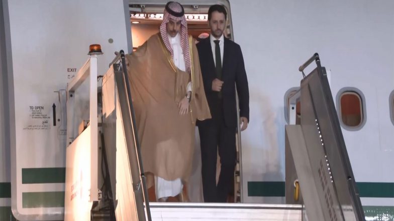World News | Saudi Foreign Minister Arrives in New Delhi for BRICS Summit