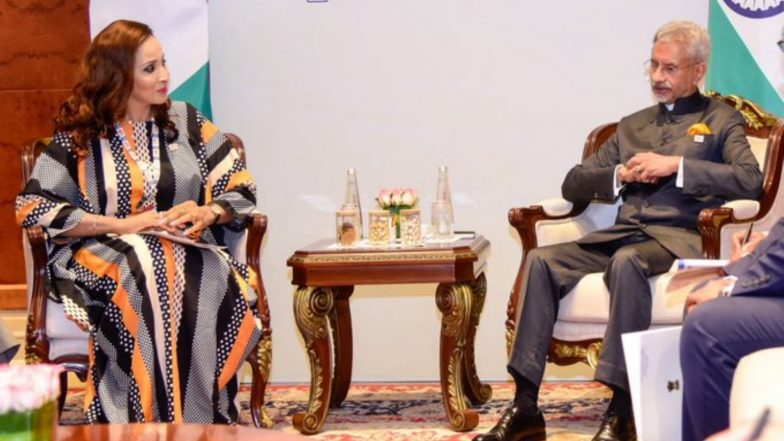 World News | EAM Jaishankar Holds Discussions with Counterparts from Nigeria and Cuba