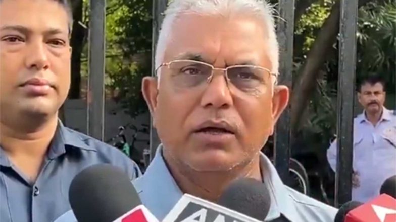 India News | India to Lead Path to World Peace and Prosperity: West Bengal Minister Dilip Ghosh Hails Strategic Significance of BRICS Summit 2026