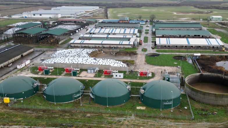 Business News | India Has 62 MMT Annual Compressed Biogas Potential; Animal Waste Could Become the Biggest Contributor: Report