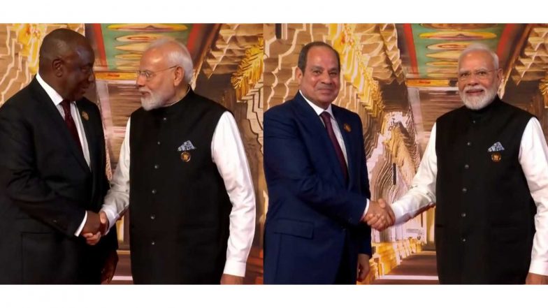 World News | BRICS Member, Partner Countries to Take Part in Open Session; PM Modi to Hold Series of Bilateral Meetings 