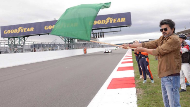 World News | Tamil Nadu CM Vijay Flags off Le Mans Cup at Silverstone During UK Visit