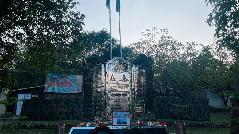 India News | J-K: 19 Rashtriya Rifles Commemorates Fourth Anniversary of Op Gadol with Wreath-laying, Chinar Tree Plantation