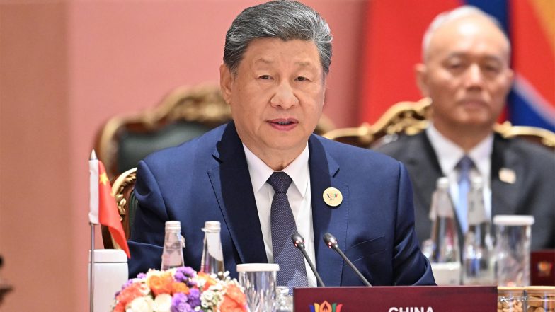 World News | “BRICS Must Rally Global South”: Xi Jinping Thanks PM Modi for Hosting Summit; Pushes for Stronger Multilateral Cooperation