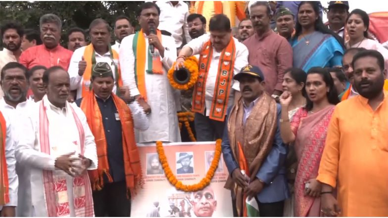India News | BJP Leaders Mark Operation Polo Day, Push for Greater Recognition of 1948 Military Heroes