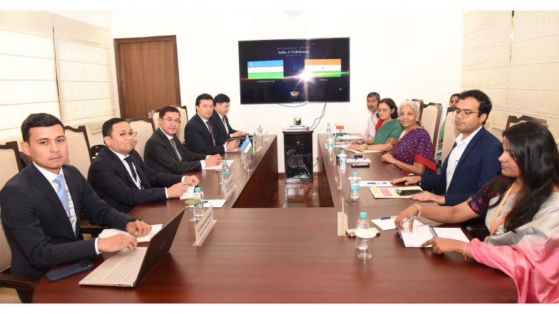 Business News | India, Uzbekistan Discuss Strengthening Economic, Financial Cooperation in Key Areas