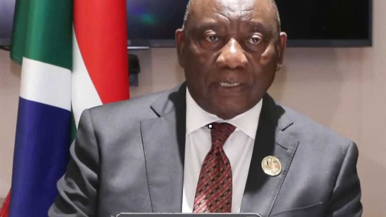 World News | India Hosted a Very Successful BRICS Summit: South African President Ramaphosa