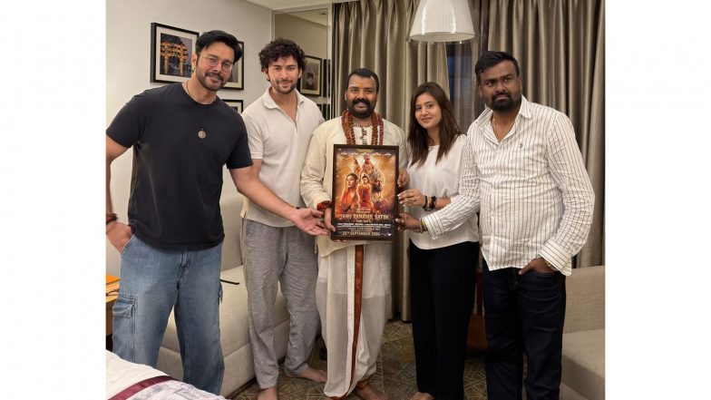 Entertainment News | 'Mahakavya Shri Ramayan Katha' Cast Meets 'Hanuman Ansh' Star Shobinaw Satyaa in Varanasi