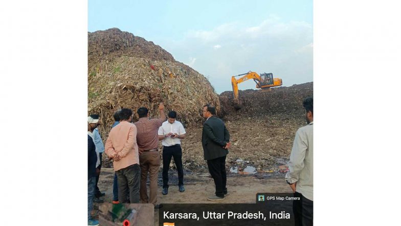 India News | Daily Waste in Varanasi Surges to 1,100 Tonnes; Municipal Commissioner Orders Capacity Boost at Karsada Plant