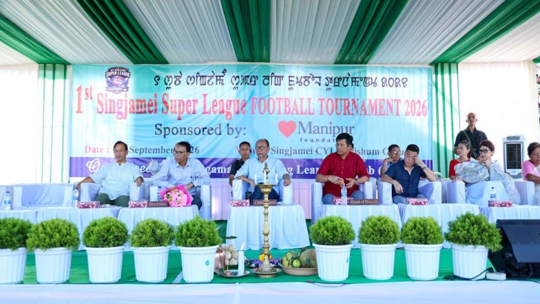 Sports News | Manipur CM Attends Singjamei Chess Tournament Closing Ceremony, Kicks off 1st Singjamei Super League