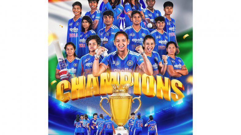 India News | Amit Shah Hails India's Historic Women's Asia Cup Win
