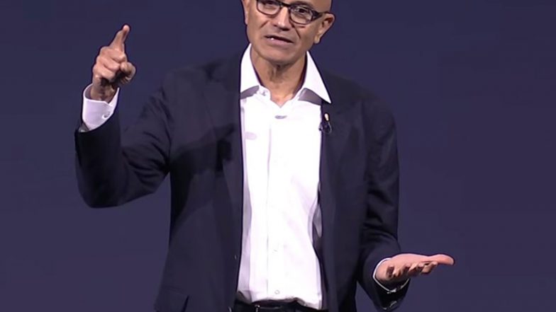 Business News | Microsoft CEO Satya Nadella Backs Need for Evaluators for AI Systems Amid 'slowdown' Debate