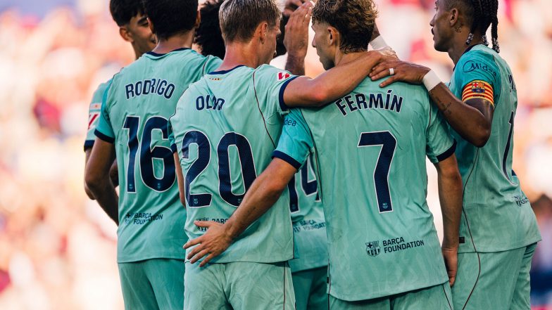 Sports News | Barcelona Edge Past Levante 4-2 to Maintain Perfect Start in La Liga