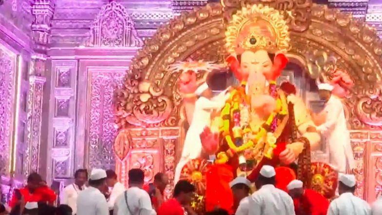India News | From Mumbai's Lalbaugcha Raja to Tamil Nadu Temples, Nation Celebrates Ganesh Chaturthi with Great Joy