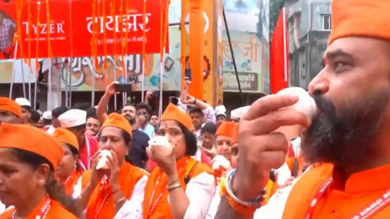 India News | Pune Gears Up for Shreemant Bhausaheb Rangari Ganpati Procession; Mumbai's Chinchpokli Opens to Heavy Rush