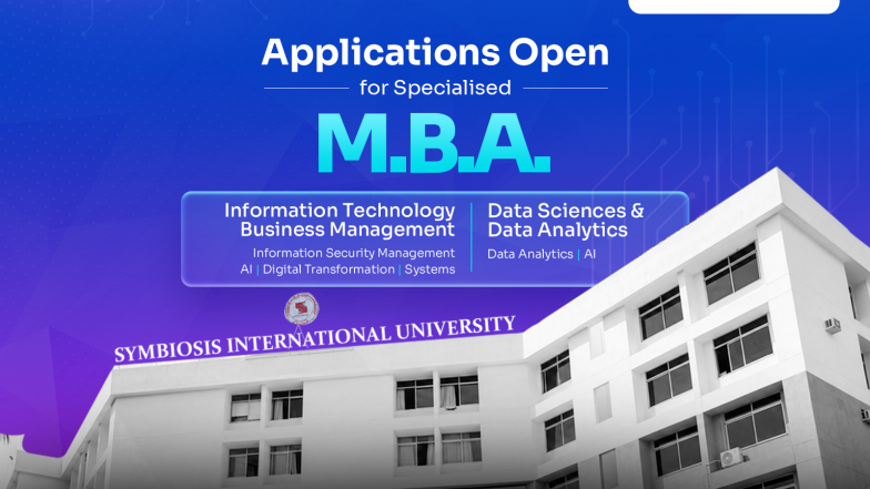 Business News | SCIT Opens Applications for 2026–28 M.B.A. in ITBM & DSDA Via SNAP