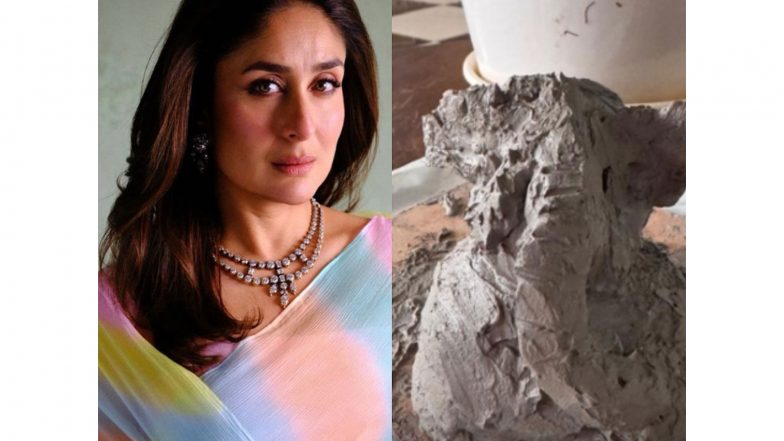 Entertainment News | Kareena Kapoor Shares Adorable Glimpse of Handmade Ganesh Idol by Her Son Jeh, Wishes Fans on Ganesh Chaturthi
