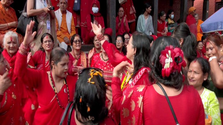 World News | Bhotekoshi Floods Dampen Teej Celebration in Nepal