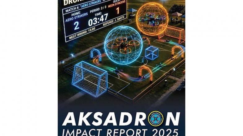 Business News | AKSADRON Releases Impact Report 2025, Showcasing the Growth of Malaysia's Drone Sports Talent Ecosystem