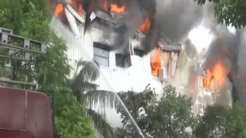 India News | UP: Massive Fire Breaks out at Factory in Moradabad