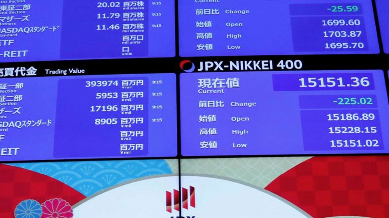 Business News | Asian Markets End Lower as AI Stocks Slide Amid Calls by AI CEO’s to Slow Frontier AI Development