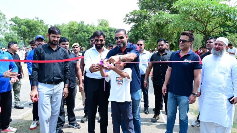 Business News | Yusuf Pathan Inaugurates the 39th Center of Cricket Academy of Pathans (CAP) in Alwar (Rajasthan)