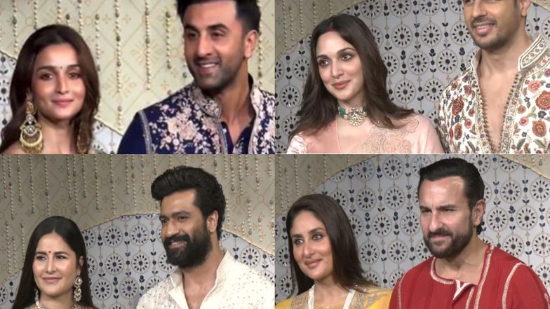 Entertainment News | Bollywood Stars Arrive at Antilia for Ambani Family’s Ganpati Celebration
