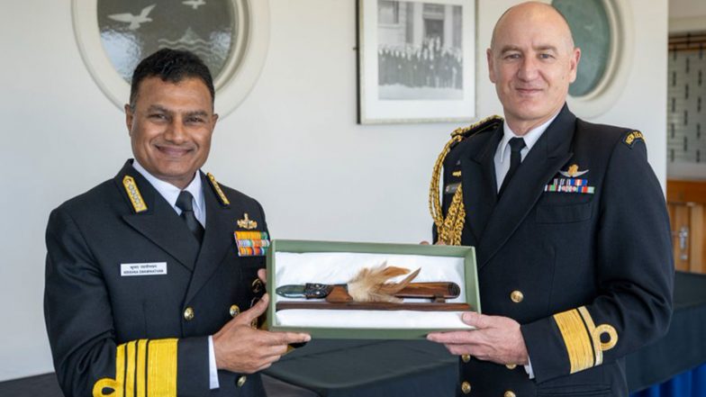 World News | Auckland: India, New Zealand Naval Chiefs Discuss Maiden Bilateral Exercise in 2027