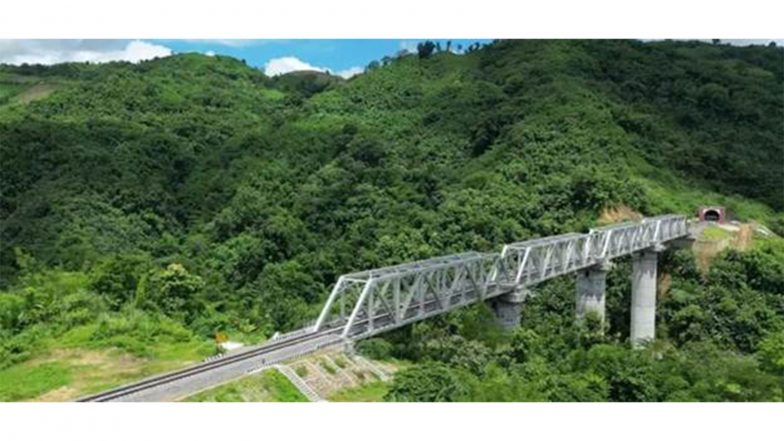 India News | Mizoram’s Bairabi-Sairang Railway Line Completes One Year, Records over 15 Lakh Passengers, Boosts Connectivity