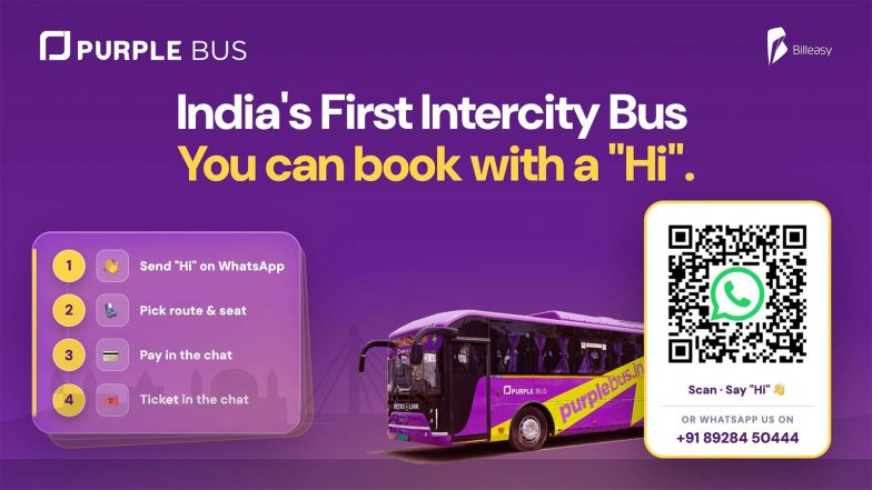 Business News | Purple Bus Did Something No Private Bus Operator in India Has Done