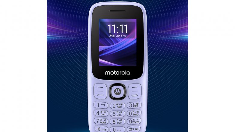 Business News | Moto A300 2026 Available at Rs. 1,370, With USB Type-C® Charging and Long Battery Life