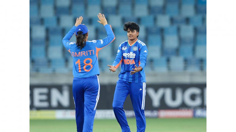 Sports News | Sree Charani Breaks 800-points Barrier as India Stars Rise in ICC T20I Rankings