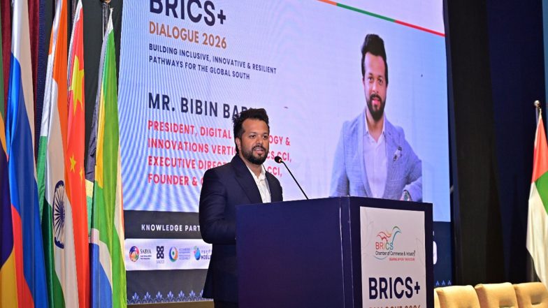 Business News | BRICS+ Dialogue 2026 Presses Bloc to Widen Access to AI, Capital and Talent; India, South Africa Sign Creative-Sector Pact