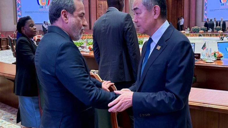 World News | Iran's Foreign Minister Araghchi to Visit China Ahead of Xi Jinping's US Visit; to Meet Wang Yi