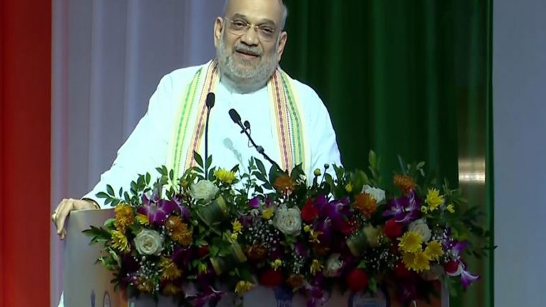 India News | Kishau Project: UP, Uttarakhand, HP, Rajasthan, Delhi, Haryana CMs Sign MoA in Presence of Amit Shah