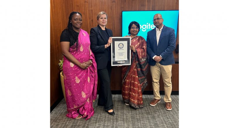 Business News | Logitech & Aspire For Her Set New Guinness World Record Title For Largest Women-Only Generative AI Hackathon