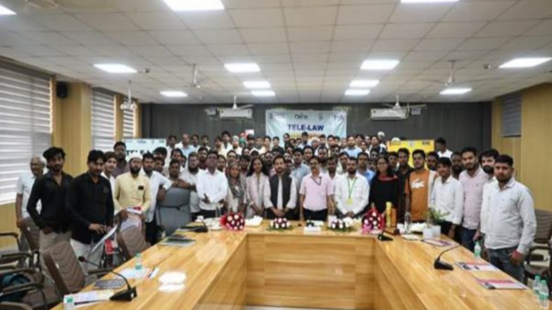 India News | Ministry of Law and Justice Organises Officer-level Awareness Workshop on Tele-Law Services Under DISHA 2.0 Scheme