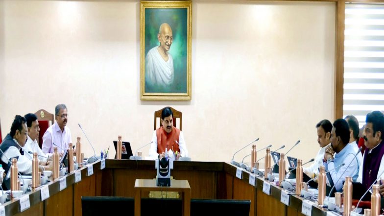 India News | Madhya Pradesh Cabinet Approves Proposals Worth over Rs 42,490 Crore for Strengthening Infra, Expanding Welfare Measures