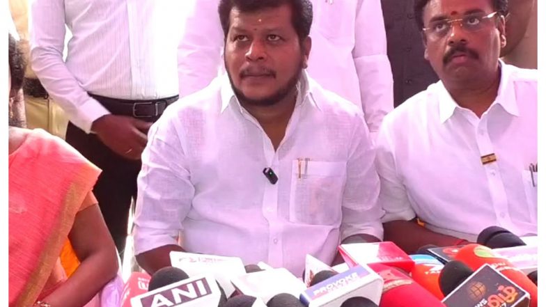 India News | Co-optex Sets Rs 50 Lakh Diwali Sales Target, Rs 1 Crore Annual Sales Target: TN Minister Vijay Balaji