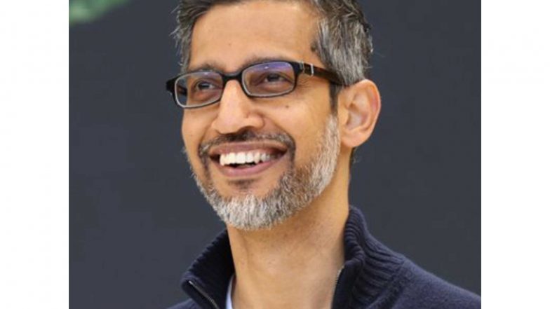 Business News | Google CEO Sundar Pichai Outlines Tech Giant’s AI Efforts Across Health, Weather and Learning