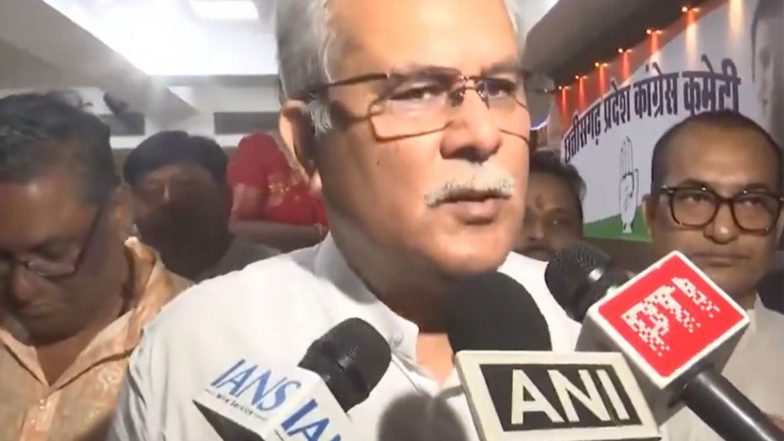 India News | “Cancel All Exams if There Are Irregularities”: Bhupesh Baghel Demands Strict Action After Ex-OSD’s Arrest in CGPSC Paper Leak Case