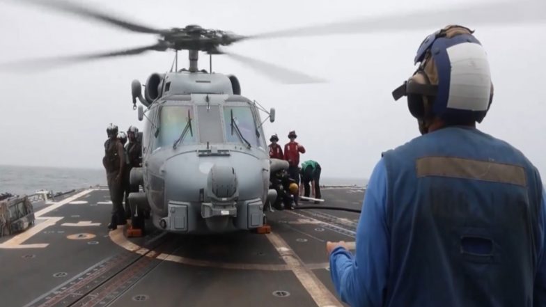 World News | US Forces Redirect 103 Commercial Vessels Amid Blockade Against Iran: CENTCOM
