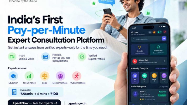 Business News | XpertNow Takes a Fresh Approach to Expert Consultations: Pay for the Minutes You Need