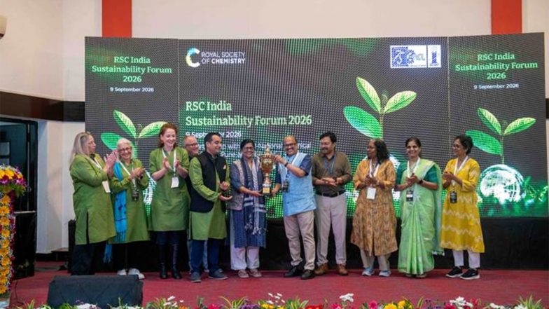 Business News | Royal Society of Chemistry Launches India Sustainability Forum 2026 in Pune